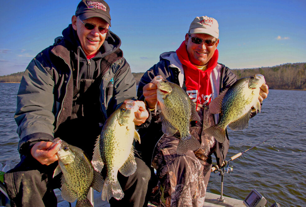 Winter anglers may have to dig deep in their tackle to devise ways to catch finicky cold-water crappie. (Photo: Keith Sutton)
