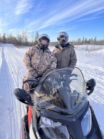 On a winter trip to Northern Minnesota, CrappieNOW Editor Richard Simms and his wife, Barbara, enjoyed a 50-mile snowmobiling adventure through the Superior National Forest. 