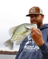Cold water offers a great opportunity to catch numbers of quality fish. This crappie was taken from Reelfoot Lake in Tennessee. (Photo: Tim Huffman)