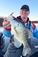 The Minnow Mind'R literally 'minds' the minnow to keep it in position to run true. Louisiana crappie guide and pro angler Steve Danna likes the versatility of the new Bobby Garland offering. (Photo: Terry Madewell)
