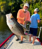 After a lifetime pursuing speckled sea trout and redfish, Jim Bates’ new passion is chasing sac-a-lait. “Fried sac-a-lait was better than any other fish I had ever fried,” he said. (Photo: Keith Lusher)