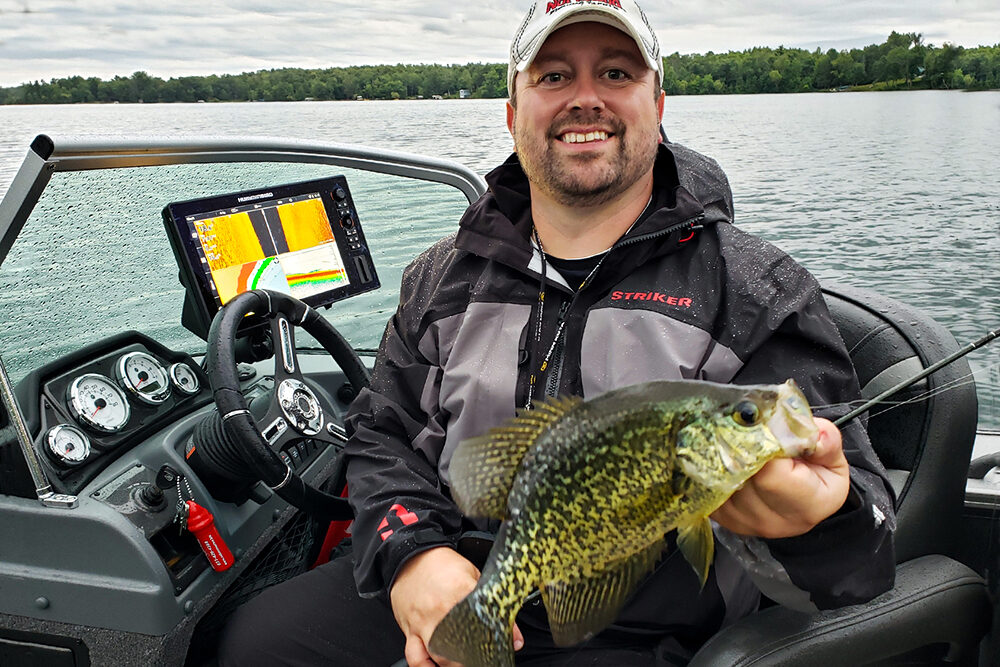 Joel Nelson says northern lakes are plentiful, so they are usually less crowded. Crappie are in most waters, usually predictable and can be caught. (Photo: Tim Huffman)