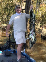 Tim Bye shows off a day’s work on the Tchefuncte River. (Photo: Keith Lusher)