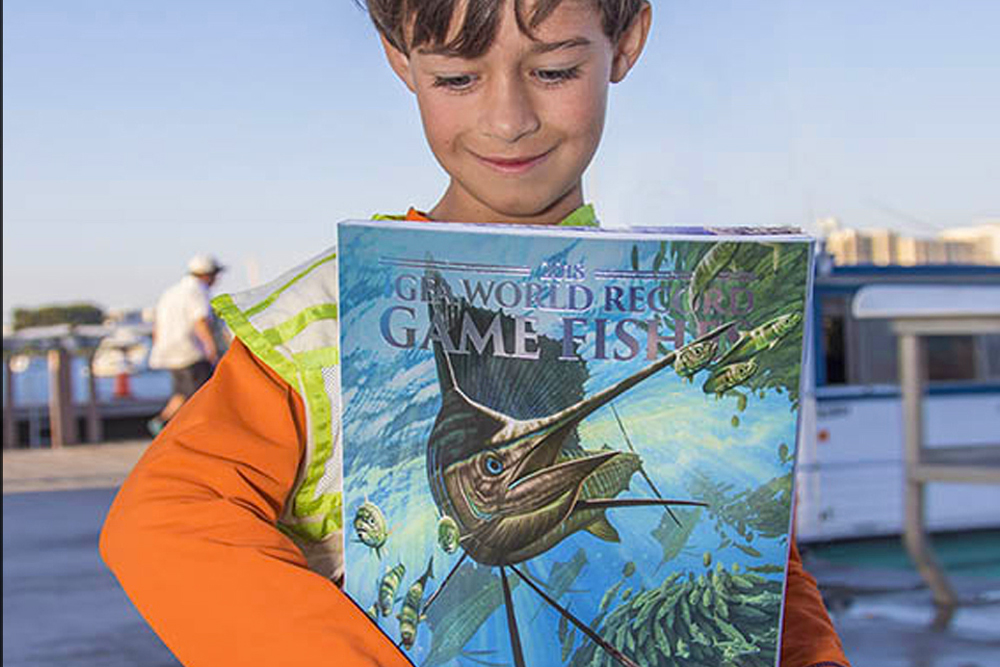 IGFA, the organization responsible for keeping official world record fishing listings, has established a special world record category for kids only. (IGFA Photo)
