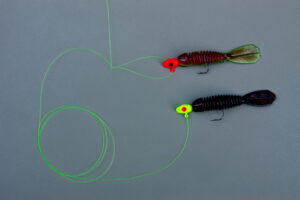 Learn to tie tandem rigs with two lures and you can literally double your catch.
