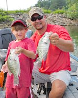 Guide Brad Whitehead fishes Tennessee River lakes in North Alabama. He, and his son, know that spinning-style lures can often be the key to success. (Photo: Ed Mashburn)