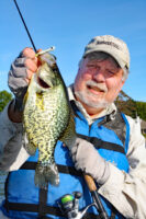 Even though nearby Pymatuning Lake has a national reputation for crappie fishing, Conneaut Lake is Darl Black’s favorite lake for black crappies.