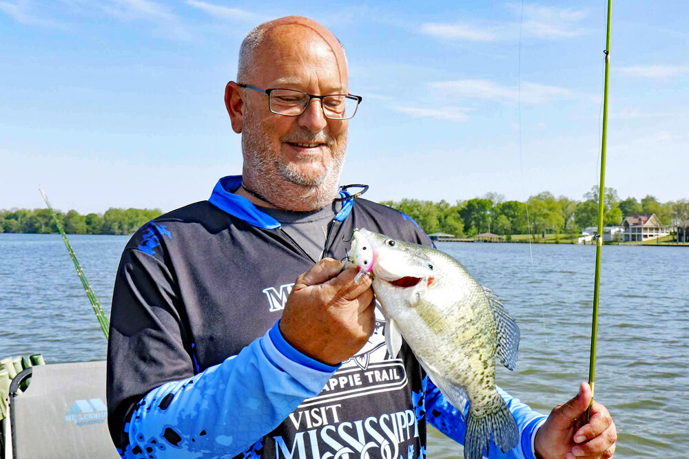 Guide Mark Hamberlin makes fishing trips fun. His laid-back style, fun talk and efficient trolling method combine to create a memorable experience.