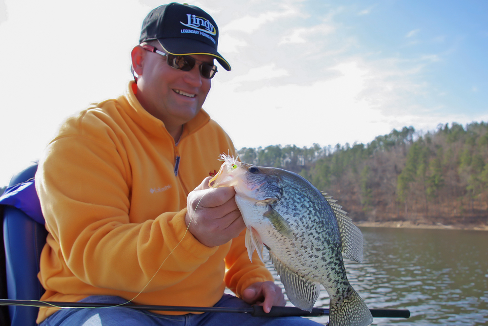 Bigger crappie often fall to anglers who know the best jigging techniques. A subtle difference in technique can make a big difference in the number of fish one catches. (Photo: Keith Sutton)