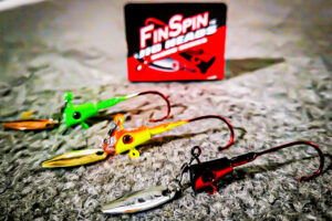 The Fin Spin series of lures provides crappie fishermen with a highly adaptable, and effective, crappie-catching tool. (Photo courtesy Jeff Smith) 