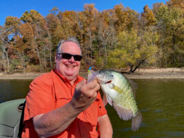 In the fall crappie anglers can often look forward to cool mornings followed by shirtsleeve afternoons – a welcome respite from the sweltering summer sun. (Photo: Steve McCadams)