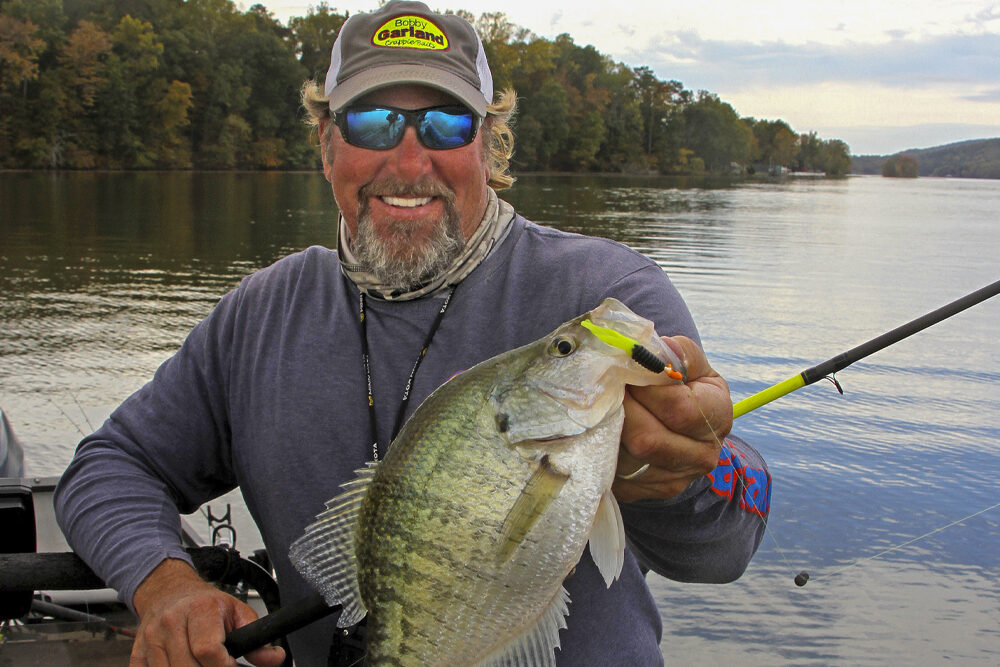 Capt. Lee Pitts says the white crappie and black crappie get big on both Neely Henry and Weiss. (Photo: David Rainer)