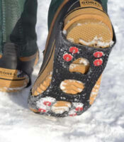 Action Traction Ice Cleats cost only $9.99 and can prevent a dangerous slip on the ice. (Photo: Ken Perrotte)