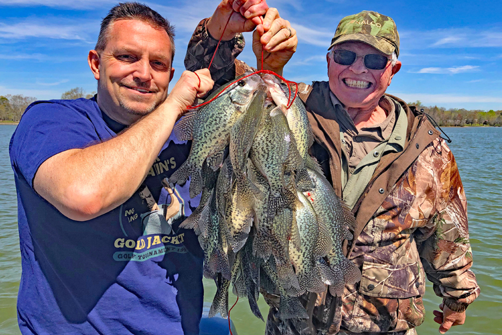 It’s always fun to find, and catch, fish on your own. But sometimes, especially when fishing “new water,” hiring a guide can be the difference between a tough day and a full stringer. (Photo: Richard Simms, CrappieNOW Editor)