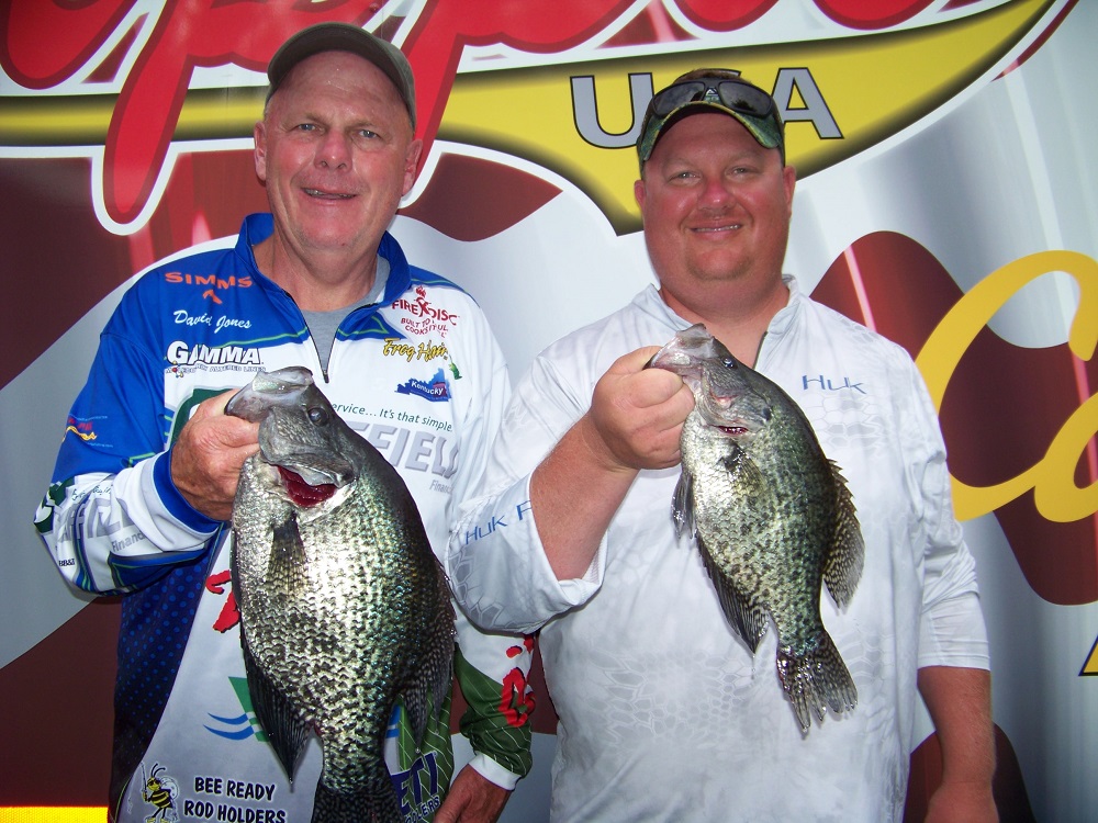 B'n'M's Jones and Thomas take CUSA Pro Division Victory on Green River Lake  - Crappie Now