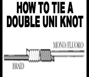 How to Tie a Double Uni Knot