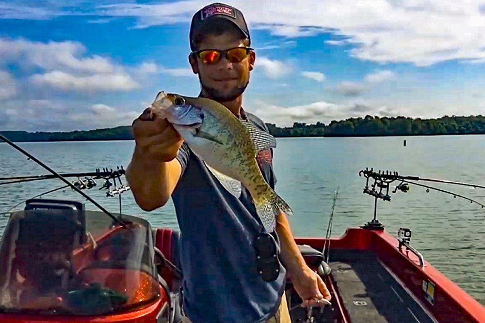 Matt Xenos from East Tennessee has a popular YouTube Channel for crappie anglers called “Wired for Crappie.”