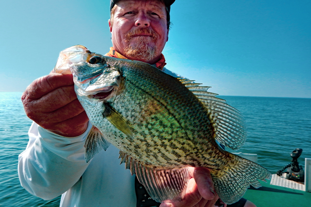 Coaxing Crappie on Santee Cooper, by Jim Mize