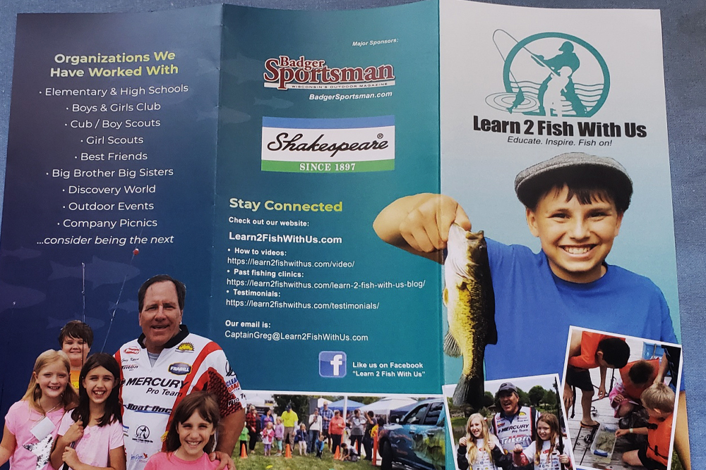 Learn 2 Fish With Us Creates New Brochure