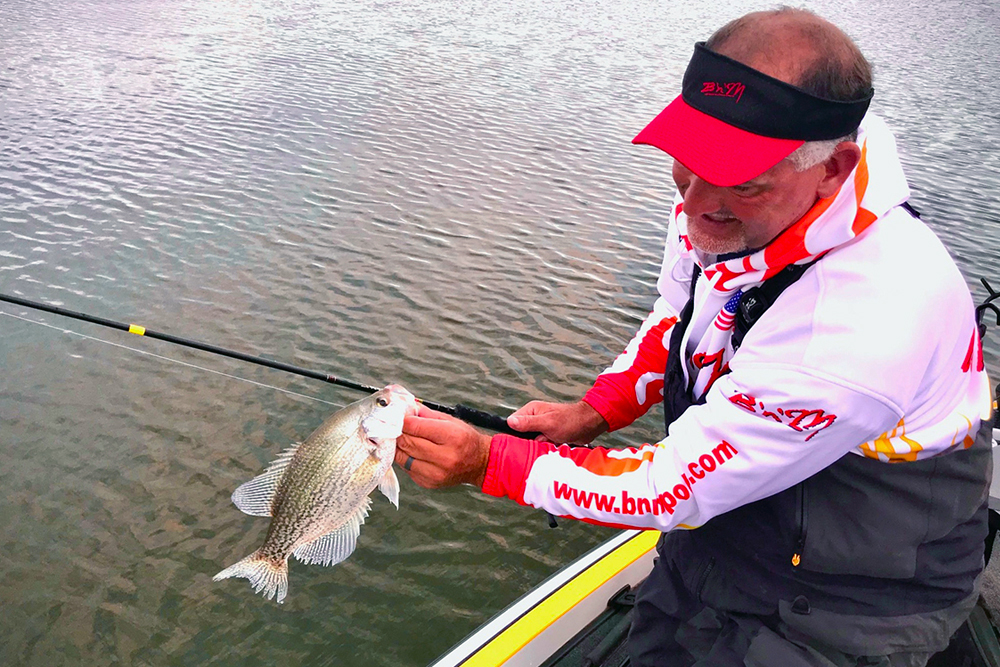 Catching Weiss Crappie from December to March, by Tim Huffman