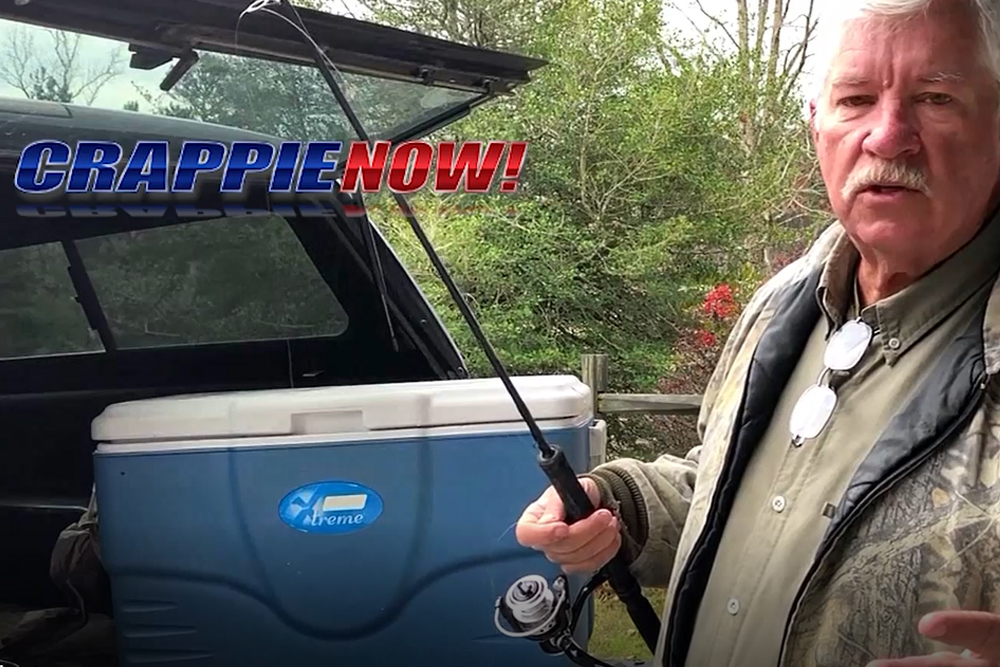 Crappie NOW How To - Video Tip: Avoiding Line Twist Respooling Line