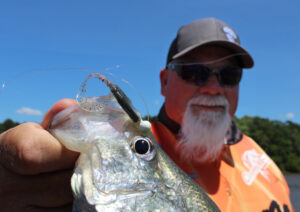 John Godwin has gained a lot of recognition in recent years on the professional crappie fishing circuit. He says his favorite lures are Crappie Magnets. (Photo: Richard Simms)
