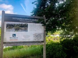 The Wetumpka Impact Crater is recognized as one of the best-preserved marine impact craters in the world.