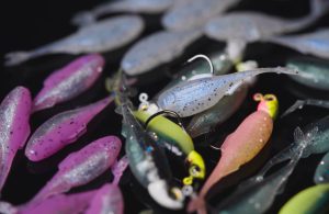 The 6th Sense Micro Fiction is a mini-shad that’s highly attractive to finicky crappie. (Photo courtesy 6th Sense Fishing)