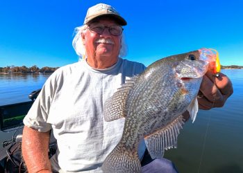 Will Hinson said size and profile matter when trying to make a finicky crappie eat an artificial lure.