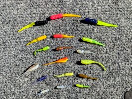 From a crappie's perspective, the size of the lure makes a big visual difference. 