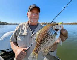 Tom Mundy said lures are made in assorted sizes and profiles because crappie feeding habits change constantly. 