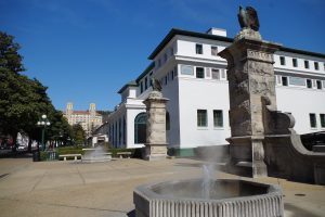 When rods are stowed, Hot Springs National Park near Lake Ouachita offers plenty of warm indoor diversions like shopping and enjoying a spa along its famous Bath House Row. 