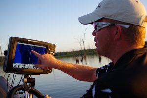 Electronics make it easier to spot the channels ledges and isolated cover crappie use as they move from deep winter areas toward the shallows.