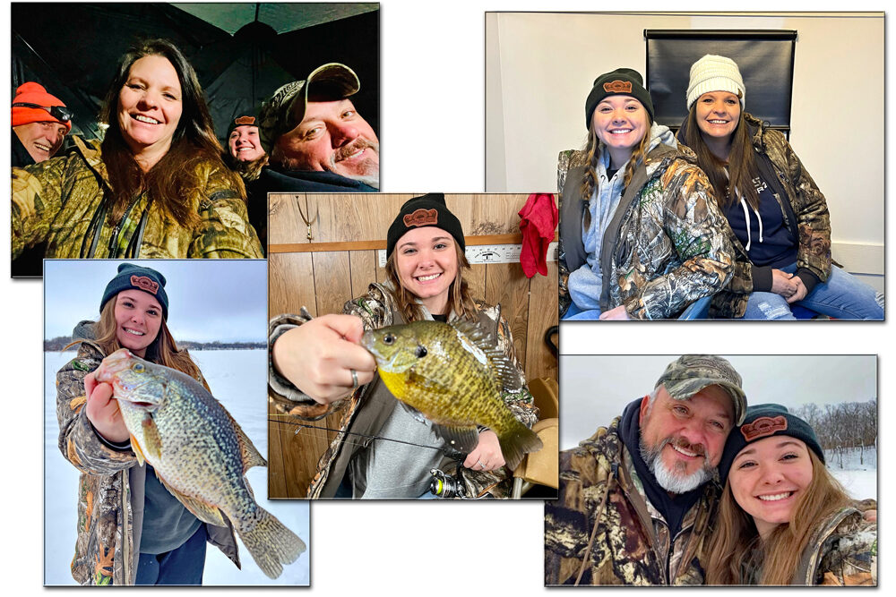 Lindsey goes ice fishing for the first time ever. Accompanied by her mother, Rachel, and father, Kody, the Lucas family was hosted by Hank Kohler on a 3-day adventure on the ice.