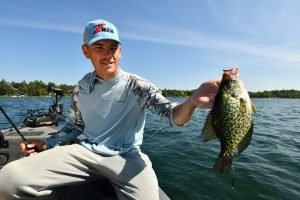 This invertebrate-imitating lure is versatile and excels when fished under a float or used with a dropshot rig just above bottom grass or cover. (Z-Man Photo)