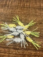 Some of the flies Kim Burnett uses for spring fishing.