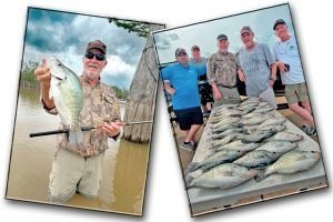 Every angler enjoys exploring new water. CrappieNow Editor Richard Simms (left) recently hit the road with several friends to fish Enid Lake and Sardis Lake with Barton Outfitters. The May Issue of CrappieNOW highlights several other great destinations across the country you might want to add to your Bucket List.