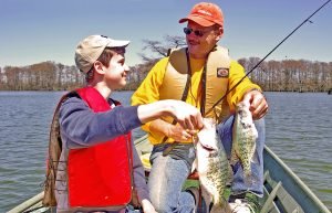 Savvy oxbow anglers fish jigs and minnows around cypress knees and buttresses to coax bites from their quarry. (Photo: Keith Sutton)