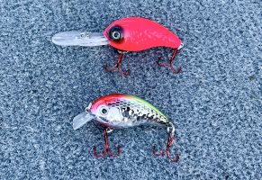 Pulling (or pushing) crankbaits is a great way to cover a lot of water, fish all the active zone and trigger bites from active fish. The (long bill) Pico INT is a deep-running crankbait. The Squarebill model is good in shallower water when crappie are suspended high in the water column.