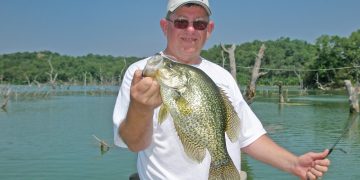 Senior writer Tim Huffman knows that small structural changes often attract slab crappie. That one-foot drop, that hidden ditch, that barely noticeable edge—that’s where big spring crappie like this stack up. Learn how to find them and you’ll catch more fish, plain and simple.
