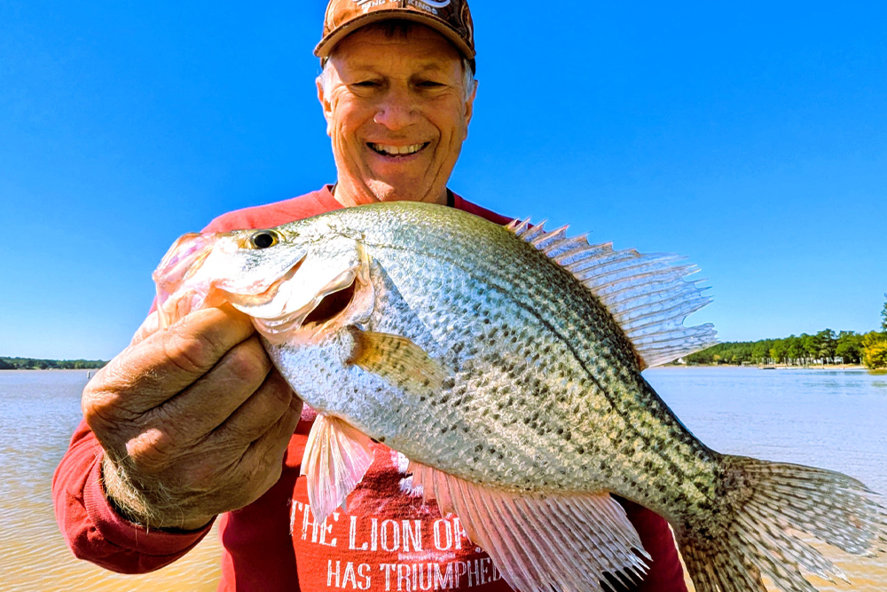 Tournament angler Dennis Outlaw said confidence in the ability to work out a pattern keeps anglers focused until they find and catch fish.