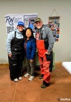 It’s hard to articulate just how much we missed our friend Ron at this academy. Having his younger sister Debbie Wong as our guest for the weekend could not have been more fitting. Debbie traveled all the way from California to share this experience with us, and we couldn’t have been more pleased to have her with us. Pictured is Debbie Wong with author Madalyn Roberts and Kent Driscoll, President and Vice-President of the Ron Wong Legacy Foundation. (Photo by Jay Jackman)