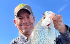 Lake Eufaula Crappie guide Ryan Nix says the Grape Ape, a lure he helped design and then manufactured by Brush Pile Baits, is his most consistent slab-producer. (Contributed Photo)
