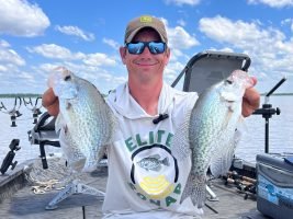 Nix said having his personal, custom lure improves confidence and helps put fish in the boat. (Photo: Richard Simms, CrappieNOW Editor)
