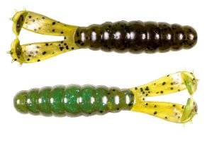 The Micro GOAT has proven effective on crappie in many fishing scenarios, as well as various forms of panfish. (Photo courtesy Z-Man Lures)