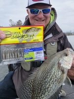 Match the hatch even when it comes to plastic bait for crappie.