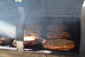 The heart of Booth's BBQ is its smoker, where patience, hardwood smoke and time transform quality meats into authentic Southern barbecue. photo by Kyleigh Touro