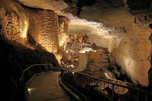 Cathedral Caverns, part of the Alabama State Parks system, is a unique place to visit just a short drive north of Lake Guntersville. (Photo courtesy Alabama State Parks)