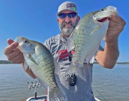 Patience pays off. Jason Cook fine-tunes every move to stay on top of big fish in deep water. (Photo courtesy Jason Cook)