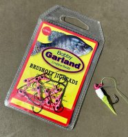 The Brushoff jighead comes with a #4 hook in 1/16-, 1/30-, and 1/50-ounce sizes. They typically sell for $6.49 for a pack of ten jigheads. (Photo courtesy Bobby Garland Lures)